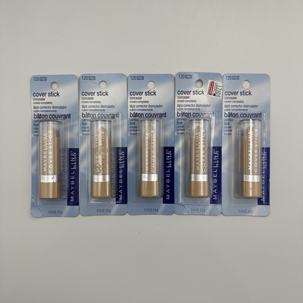 (5) Maybelline Cover Stick Concealer # 120 Light Beige